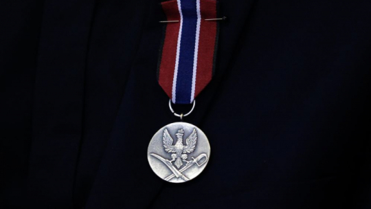 Medal Pro Patria. Fot. PAP/W. Deska