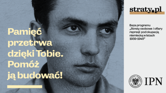 Plakat promujący projekt straty.pl. Źródło: materiały organizatora.