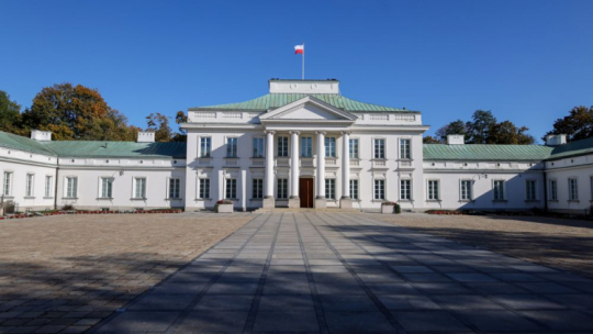 Belweder w Warszawie. Fot. PAP/A. Zawada