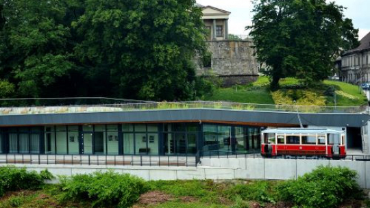 Projekt "Szlakiem Cieszyńskiego Tramwaju" został nagrodzony w konkursie na najlepszą przestrzeń publiczną województwa śląskiego, fot. UM Cieszyn