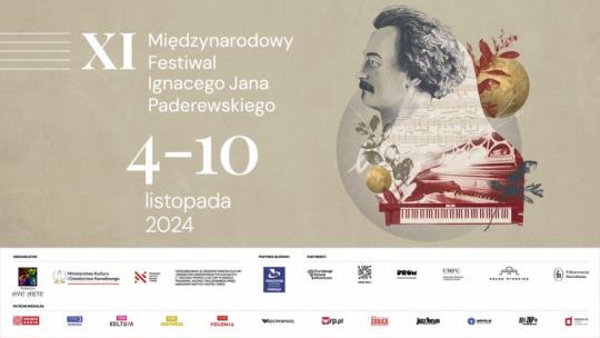 XI Międzynarodowy Festiwal Ignacego Jana Paderewskiego, 4-10 listopada 2024, fot. Materiały prasowe