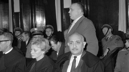 Stanisław Wawrzecki w pierwszym dniu procesu w tzw. aferze mięsnej, fot. PAP/B. Miedza