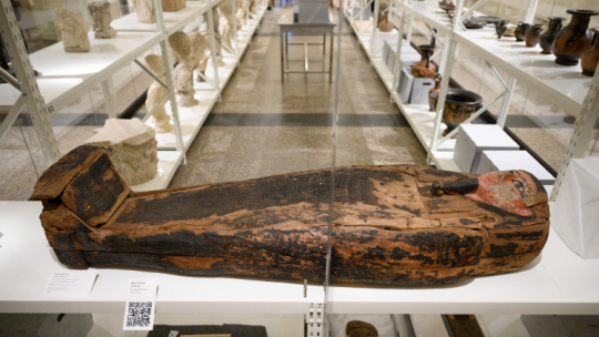 Galeria Sztuki Starożytnej w poznańskim Muzeum Narodowym, fot PAP/J. Kaczmarczyk