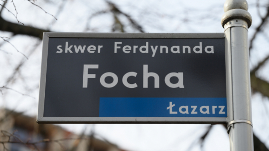 Skwer Ferdinanda Focha w Poznaniu, fot. PAP/J. Kaczmarczyk