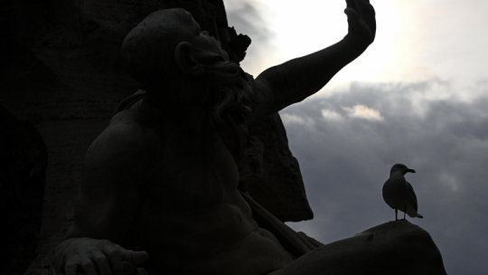 Fontanna Czterech Rzek na Piazza Navona w Rzymie. PAP/Darek Delmanowicz