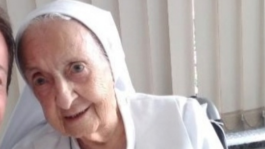 Inah Canabarro w wieku 114 lat. /Źródło: en.wikipedia