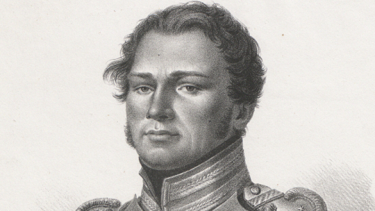 Piotr Wysocki; portret wykonany przez Jana Nepomucena Żylińskiego (1790-1838). /Źródło: en.wikipedia