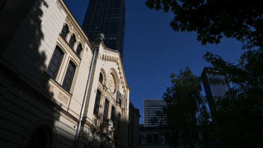 Synagoga Nożyków w Warszawie. PAP/Radek Pietruszka