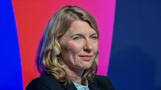 Agnieszka Lajus, dyrektor Muzeum Narodowego w Warszawie, fot. PAP/Andrzej Jackowski