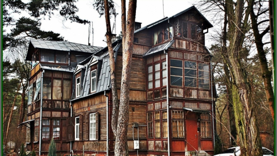 „Willa Wajnbergów” w Otwocku. /Źródło: SWIDERMAJER.INFO/archiwum Michała Abramowicz