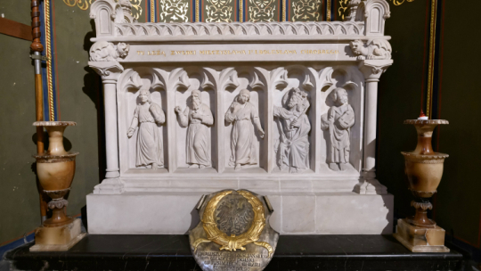 Poznań, Złota kaplica z grobowcami Mieszka I i Bolesława Chrobrego, fot. PAP/Jakub Kaczmarczyk