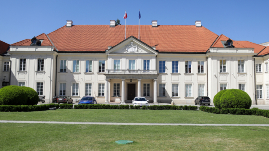 Pałac Potockich w Warszawie, siedziba Ministerstwa Kultury i Dziedzictwa Narodowego, fot. PAP/Albert Zawada