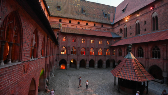 Zamek w Malborku, fot. PAP/Andrzej Jackowski