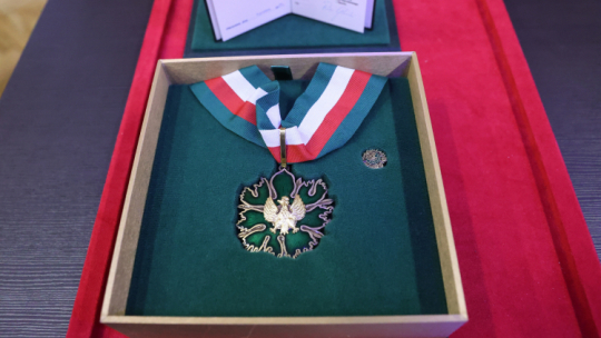 Złoty Medal Gloria Artis, fot. PAP/Marian Zubrzycki