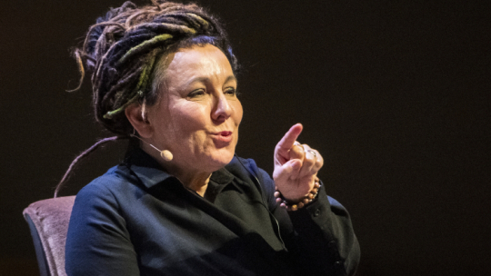 Olga Tokarczuk, fot. PAP/Wiktor Dąbkowski
