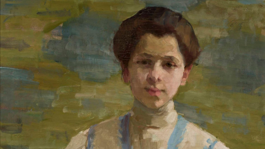 Olga Boznańska (1865-1940), "Autoportret", 1893 r. Źródło: Olga Boznańska, Public domain, via Wikimedia Commons