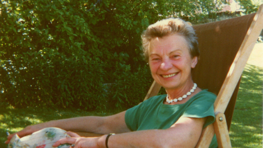 Fotografia Zofii Romanowiczowej zrobiona przez córkę Barbarę w Jours w 1987 r. /Źródło: Wikipedia