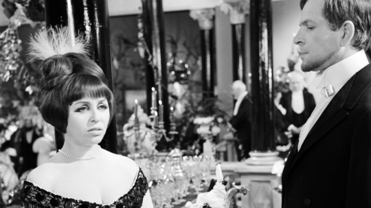 Realizacja filmu "Lalka" w reżyserii Wojciecha Hasa. Nz. Kalina Jędrusik, 1967 r.  PAP/Eugeniusz Wołoszczuk