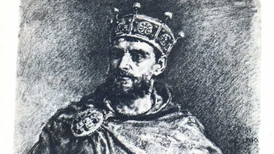 Mieszko II Lambert na portrecie Jana Matejki, fot. PAP/Wojtek Pacewicz
