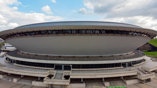 Hala widowisko-sportowa Spodek w Katowicach, fot. PAP/Andrzej Grygiel