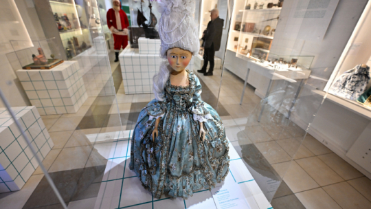 Wystawa czasowa „Miniaturowy świat wielkich rzeczy” w Muzeum Zabawek i Zabawy w Kielcach, 2023 r. PAP/Piotr Polak