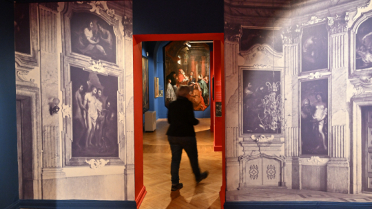 Pokaz medialny wystawy "Rubens na Śląsku" w Muzeum Narodowym we Wrocławiu. PAP/Maciej Kulczyński