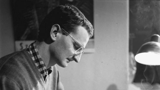 Sławomir Mrożek 1959 r. PAP/CAF