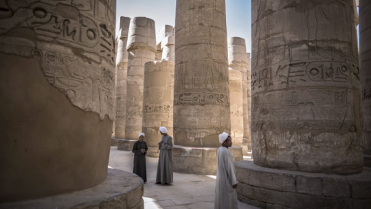 Luksor, Egipt. Fot. EPA/OLIVER WEIKEN Dostawca: PAP/EPA.