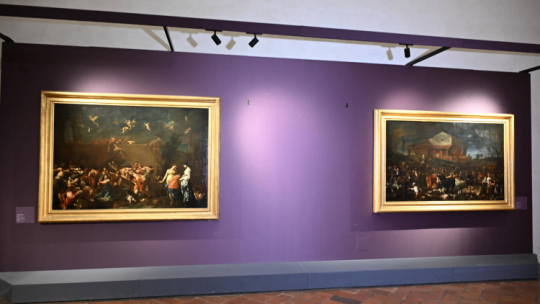 W Galerii Uffizi we Florencji turysta robiąc selfie zniszczył portret Ferdynanda Medyceusza, fot PAP/EPA/ANSA/Claudio Giovanni