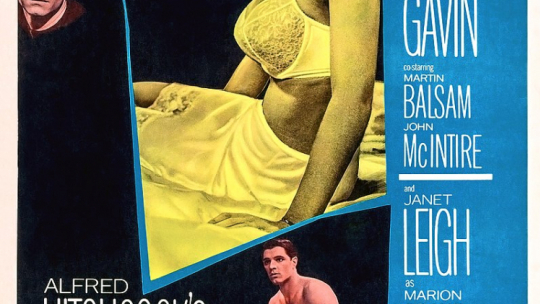 Psychoza, plakat filmowy, fot. domena publiczna