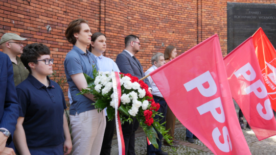 Uroczystość z okazji 120. rocznicy stracenia Stefana Okrzei. Fot. PPS/Jakub Żabiński-Sikorski