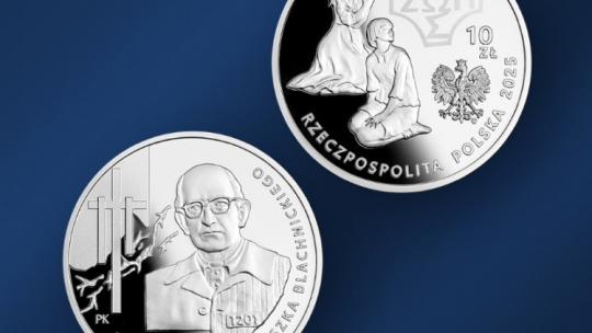 Moneta o nominale 10 zł jest wykonana ze srebra o próbie 999. Fot. NBP