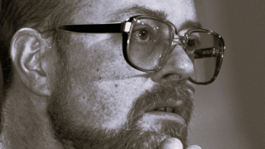 Jerzy Sztwiertnia, 1990 r. Fot. PAP/Ireneusz Sobieszczuk
