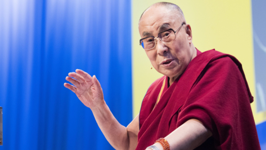 Dalajlama Fot. PAP/EPA/Anthony Anex