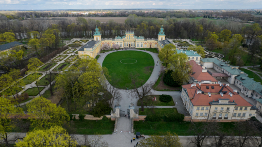 Pałac w Wilanowie. Fot. PAP/Rafał Guz