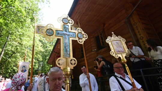 Pielgrzymka do sanktuarium na Grabarce. Fot. PAP/Michał Zieliński