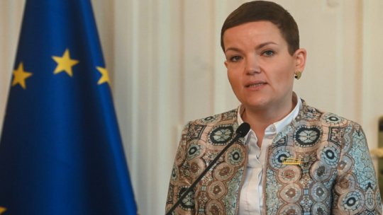 Minister kultury i dziedzictwa narodowego Marta Cienkowska. Fot. PAP/Piotr Nowak