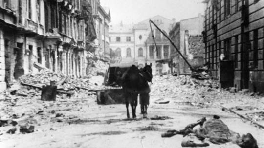 Warszawa, wrzesień 1939 roku. Fot. PAP/zdjęcie archiwalne