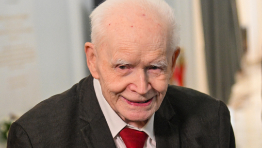 Prof. Adam Strzembosz. Fot. PAP/Radek Pietruszka