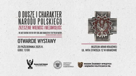 Wystawa poświęcona Zrzeszeniu Wolność i Niezawisłość w Muzeum AK w Krakowie. Fot. materiały prasowe