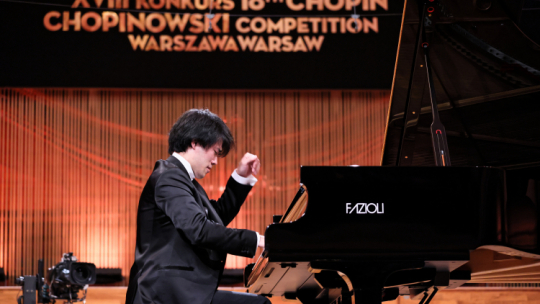 Bruce Liu, zwycięzca Konkursu Chopinowskiego w 2021 r. Fot. PAP/Leszek Szymański