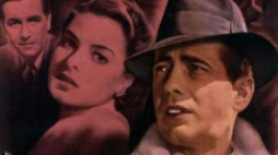 Plakat filmu "Casablanca" (USA, 1942) z Humphreyem Bogartem i Ingrid Bergman. Fot. PAP/EPA