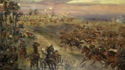 Obraz "Bitwa pod Komarowem" pędzla Jerzego Kossaka (1938).
