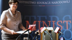 Minister Edukacji Narodowej Krystyna Szumilas. Fot. PAP/A. Hrechorowicz