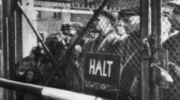 Więźniowie niemieckiego obozu. Źródło: IPN