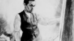 Bruno Schulz, autoportret, 1921 r. Fot. PAP/T. Prażmowski