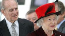 Królowa Elżbieta II i książę Filip. Londyn, Wielka Brytania, 14.03.2008. Fot.PAP/EPA 