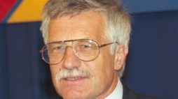 Premier Republiki Czeskiej Vaclav Klaus. Warszawa 25.06.1993. Fot. PAP/J. Mazur
