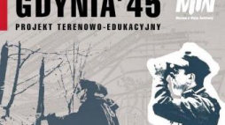 Plakat projektu "Gdynia '45". Źródło: Muzeum II Wojny Światowej