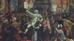 Obraz Jana Matejki "Konstytucja 3 Maja 1791". Fot. PAP/Reprodukcja